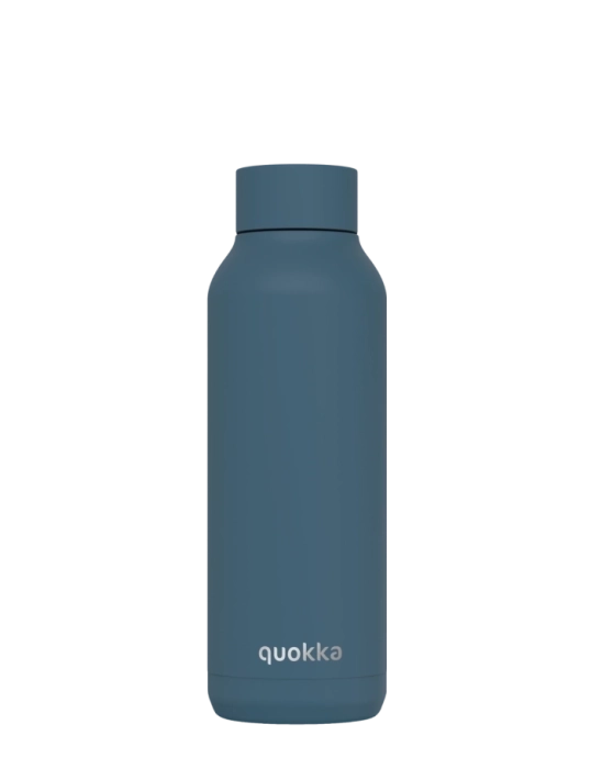 QUOKKA BOTELLA TERMO ACERO INOXIDABLE SOLID STONE BLUE 510 ML