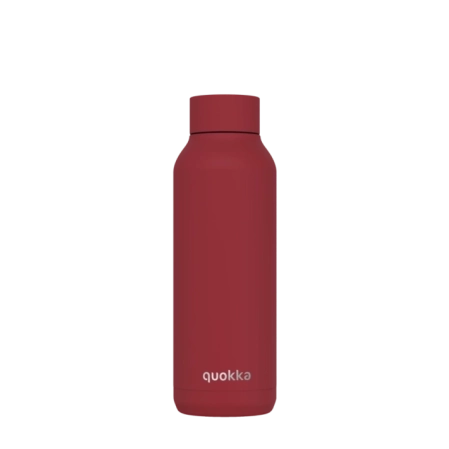 QUOKKA BOTELLA TERMO ACERO INOXIDABLE SOLID FIREBRICK RED 510 ML