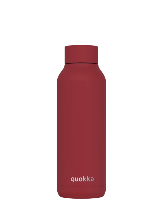 QUOKKA BOTELLA TERMO ACERO INOXIDABLE SOLID FIREBRICK RED 510 ML