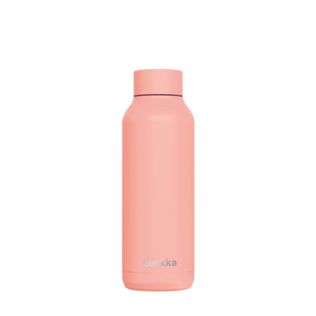QUOKKA BOTELLA TERMO ACERO INOXIDABLE SOLID PASTEL PEACH 510 ML