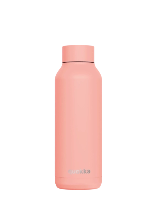 QUOKKA BOTELLA TERMO ACERO INOXIDABLE SOLID PASTEL PEACH 510 ML