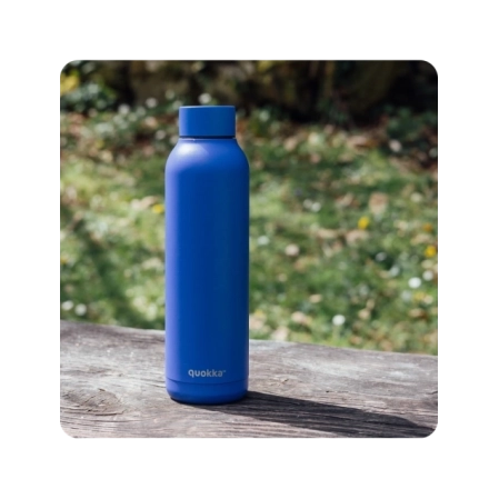 QUOKKA BOTELLA TERMO ACERO INOXIDABLE SOLID DUSK BLUE 630 ML
