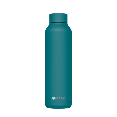 QUOKKA BOTELLA TERMO ACERO INOXIDABLE SOLID MIDNIGHT GREEN 630 ML