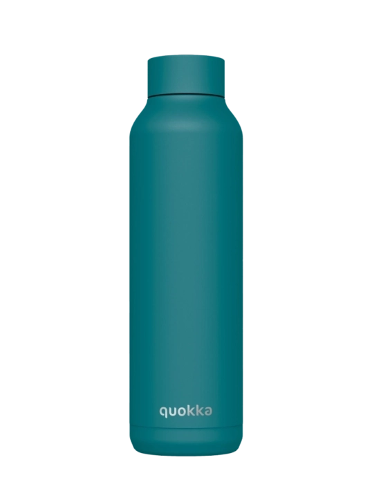QUOKKA BOTELLA TERMO ACERO INOXIDABLE SOLID MIDNIGHT GREEN 630 ML
