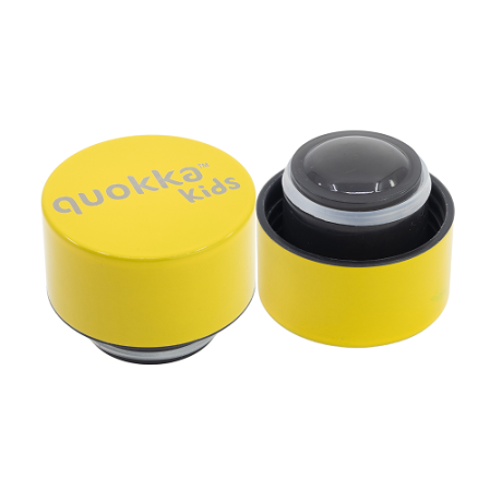 QUOKKA KIDS BOTELLA TERMO ACERO INOXIDABLE SOLID CON COLGADOR COLOR BRICKS 330 ML