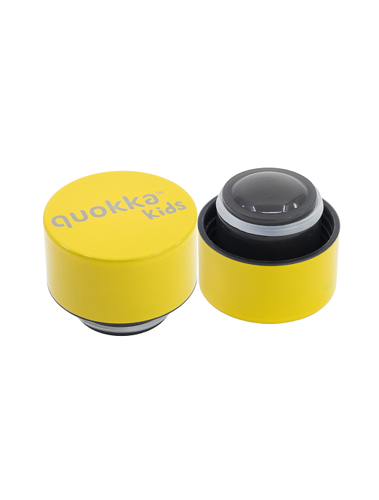 QUOKKA KIDS BOTELLA TERMO ACERO INOXIDABLE SOLID CON COLGADOR COLOR BRICKS 330 ML
