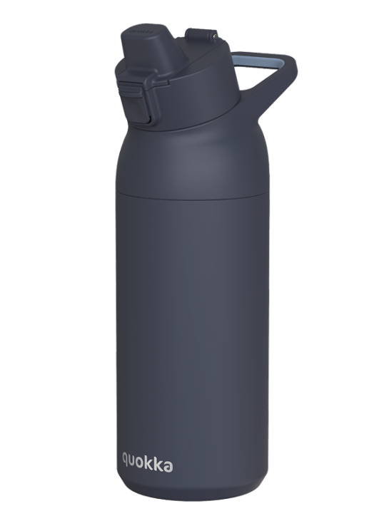 QUOKKA BOTELLA TERMO ACERO INOXIDABLE CON SIPPER TIDE SLATE 700 ML