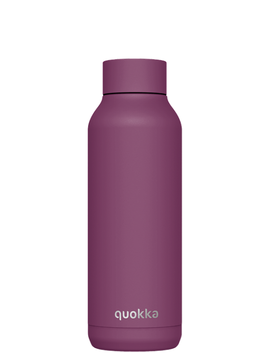 QUOKKA BOTELLA TERMO ACERO INOXIDABLE SOLID BURGUNDY 510 ML