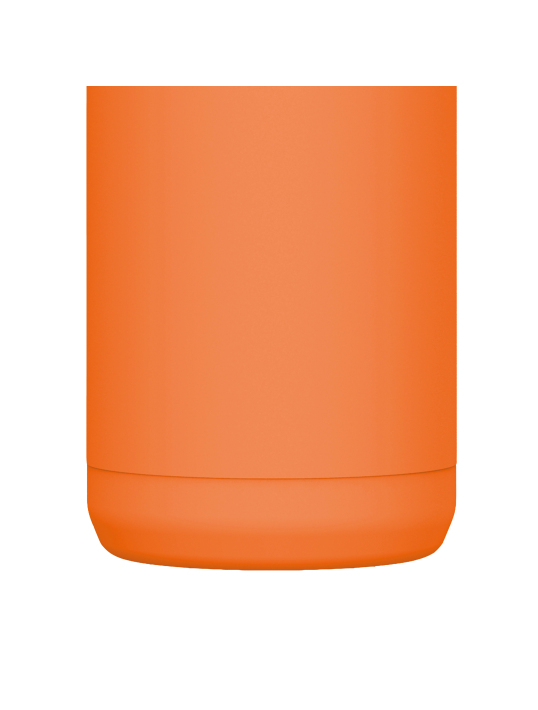 QUOKKA BOTELLA TERMO ACERO INOXIDABLE SOLID PAPAYA ORANGE 510 ML