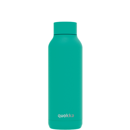 QUOKKA BOTELLA TERMO ACERO INOXIDABLE SOLID JADE GREEN 510 ML