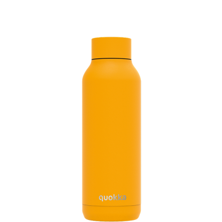 QUOKKA BOTELLA TERMO ACERO INOXIDABLE SOLID AMBER YELLOW 510 ML