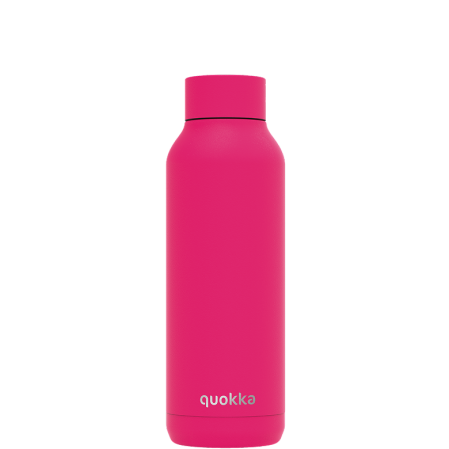 QUOKKA BOTELLA TERMO ACERO INOXIDABLE SOLID RASPBERRY PINK 510 ML
