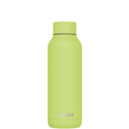 QUOKKA BOTELLA TERMO ACERO INOXIDABLE SOLID APPLE GREEN 510 ML