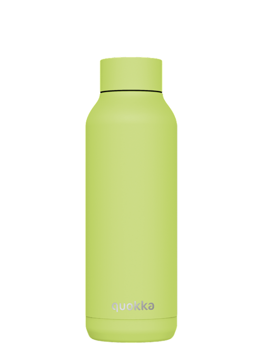 QUOKKA BOTELLA TERMO ACERO INOXIDABLE SOLID APPLE GREEN 510 ML