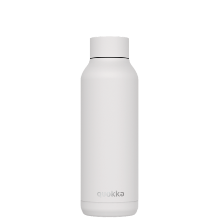 QUOKKA BOTELLA TERMO ACERO INOXIDABLE SOLID WHITE 510 ML