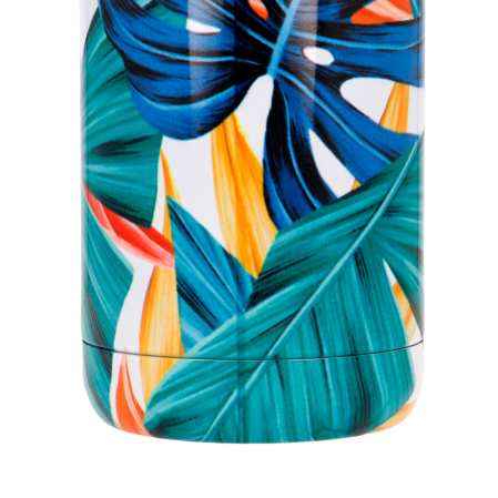 QUOKKA BOTELLA TERMO ACERO INOXIDABLE SOLID COLOR JUNGLE 510 ML