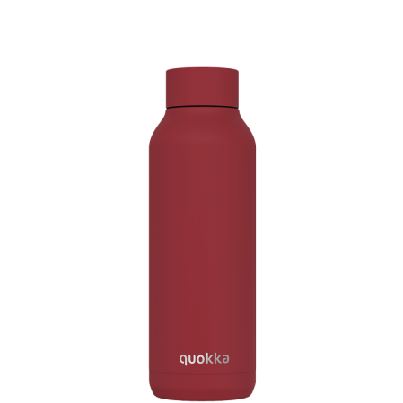QUOKKA BOTELLA TERMO ACERO INOXIDABLE SOLID FIREBRICK RED 510 ML