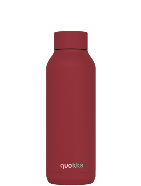 QUOKKA BOTELLA TERMO ACERO INOXIDABLE SOLID FIREBRICK RED 510 ML