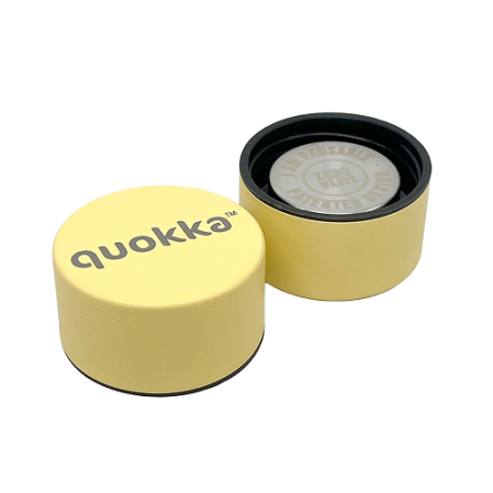 QUOKKA BOTELLA TERMO ACERO INOXIDABLE SOLID LIGHT YELLOW 510 ML