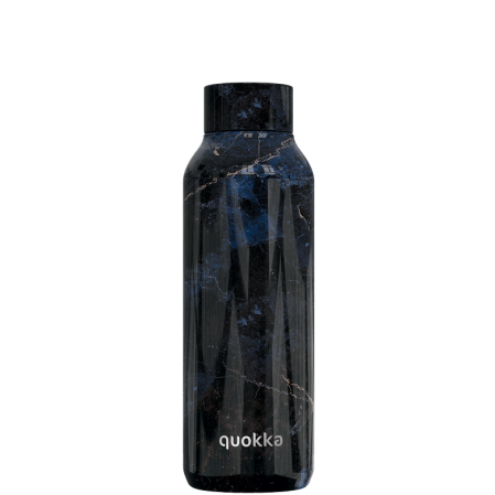 QUOKKA BOTELLA TERMO ACERO INOXIDABLE SOLID BLACK MARBLE 510 ML