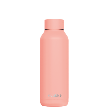 QUOKKA BOTELLA TERMO ACERO INOXIDABLE SOLID PASTEL PEACH 510 ML