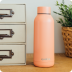 QUOKKA BOTELLA TERMO ACERO INOXIDABLE SOLID PASTEL PEACH 510 ML