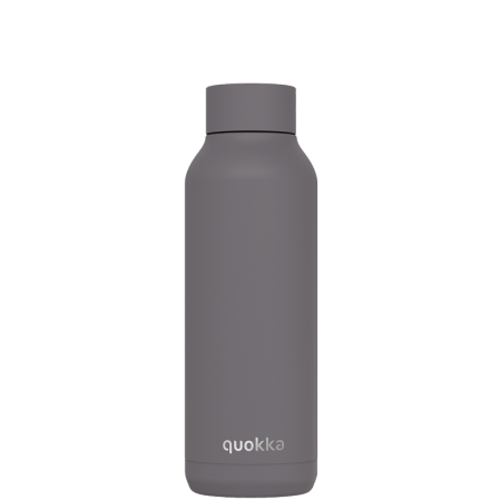 QUOKKA BOTELLA TERMO ACERO INOXIDABLE SOLID GREY 510 ML