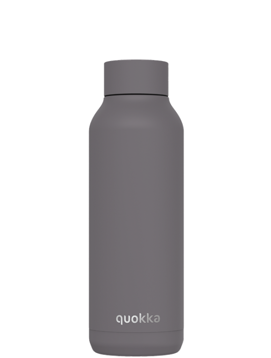 QUOKKA BOTELLA TERMO ACERO INOXIDABLE SOLID GREY 510 ML