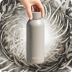 QUOKKA BOTELLA TERMO ACERO INOXIDABLE SOLID GREY 510 ML