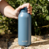 QUOKKA BOTELLA TERMO ACERO INOXIDABLE SOLID STONE BLUE 510 ML