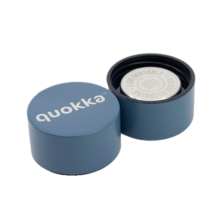 QUOKKA BOTELLA TERMO ACERO INOXIDABLE SOLID STONE BLUE 510 ML