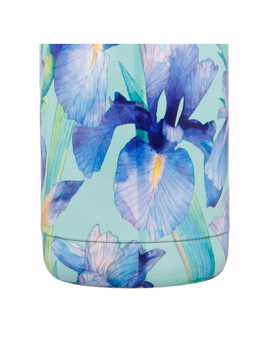 QUOKKA BOTELLA TERMO ACERO INOXIDABLE SOLID BLUE IRISES 630 ML