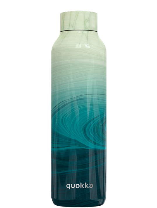QUOKKA BOTELLA TERMO ACERO INOXIDABLE SOLID OCEAN 630 ML