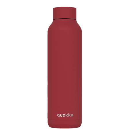 QUOKKA BOTELLA TERMO ACERO INOXIDABLE SOLID FIREBRICK RED 630 ML
