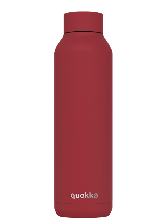 QUOKKA BOTELLA TERMO ACERO INOXIDABLE SOLID FIREBRICK RED 630 ML