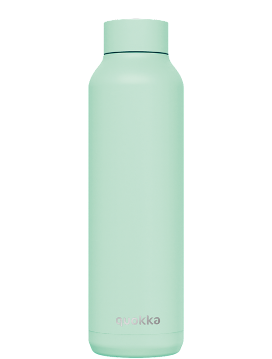 QUOKKA BOTELLA TERMO ACERO INOXIDABLE SOLID MINT 630 ML
