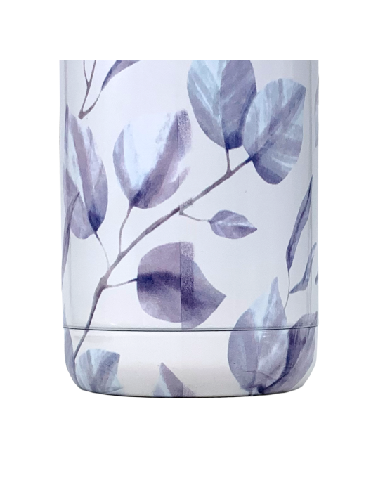 QUOKKA BOTELLA TERMO ACERO INOXIDABLE SOLID GRAY BOUQUET 630 ML