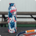 QUOKKA BOTELLA TERMO ACERO INOXIDABLE SOLID BLUE GARDEN 630 ML