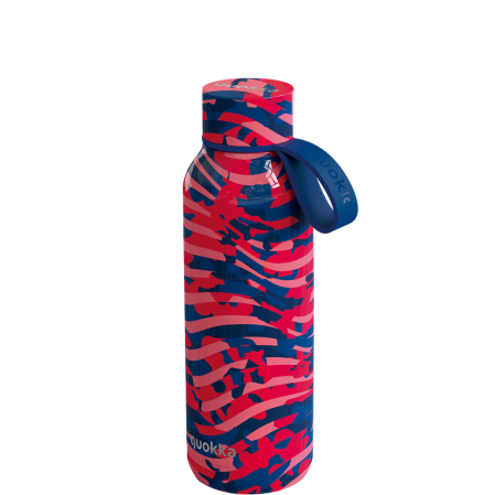 QUOKKA BOTELLA TERMO ACERO INOXIDABLE SOLID CON COLGADOR CLASH 510 ML