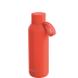 QUOKKA BOTELLA TERMO ACERO INOXIDABLE SOLID CON COLGADOR ORANGE 510 ML