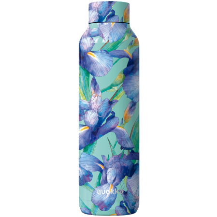 QUOKKA BOTELLA TERMO ACERO INOXIDABLE SOLID BLUE IRISES 850 ML
