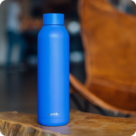 QUOKKA BOTELLA TERMO ACERO INOXIDABLE SOLID ULTRAMARINE 850 ML