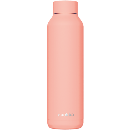 QUOKKA BOTELLA TERMO ACERO INOXIDABLE SOLID PASTEL PEACH 850 ML