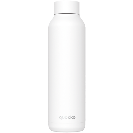 QUOKKA BOTELLA TERMO ACERO INOXIDABLE SOLID WHITE 850 ML