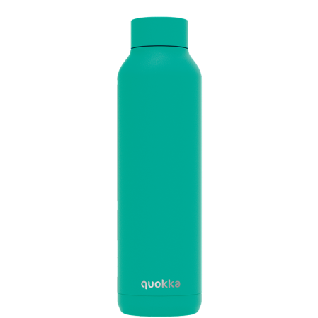 QUOKKA BOTELLA TERMO ACERO INOXIDABLE SOLID JADE GREEN 630 ML