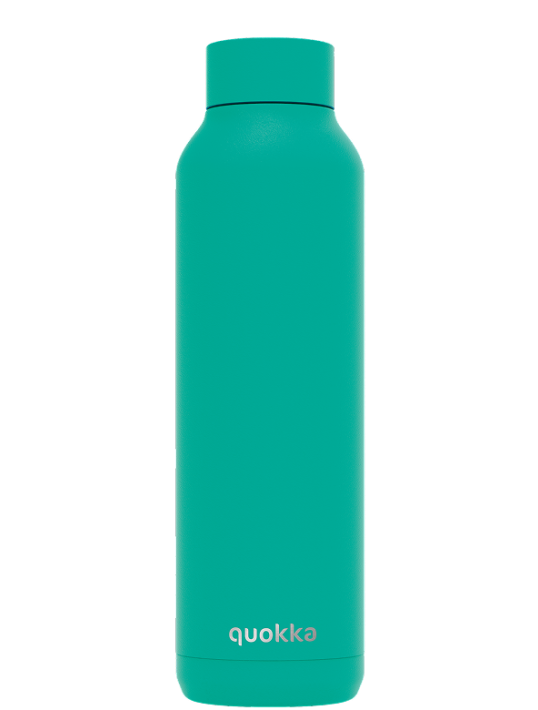 QUOKKA BOTELLA TERMO ACERO INOXIDABLE SOLID JADE GREEN 630 ML