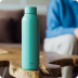 QUOKKA BOTELLA TERMO ACERO INOXIDABLE SOLID JADE GREEN 630 ML