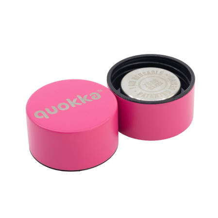 QUOKKA BOTELLA TERMO ACERO INOXIDABLE SOLID RASPBERRY PINK 630 ML