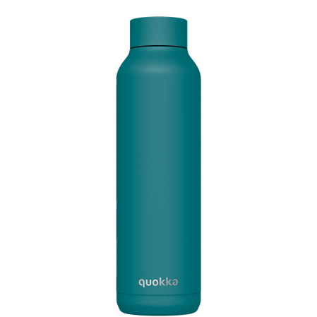QUOKKA BOTELLA TERMO ACERO INOXIDABLE SOLID MIDNIGHT GREEN 630 ML