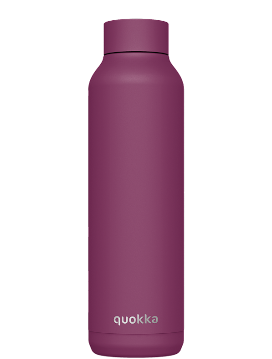 QUOKKA BOTELLA TERMO ACERO INOXIDABLE SOLID BURGUNDY 630 ML